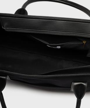 Sac cabas en toile femme vue3 - GEMO (ACCESS) - GEMO