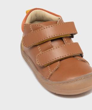 Chaussures premiers pas en cuir bébé garçon NA! vue6 - NA! GEMO FOR GOOD - GEMO