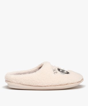 Chaussons femme mules en textile sherpa – Camps United vue1 - CAMPS UNITED - GEMO