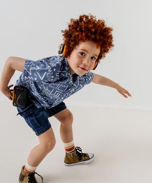 Chemise imprimée garçon vue5 - GEMO (ENFANT) - GEMO