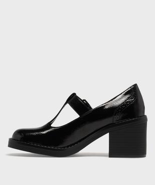 Chaussures à talon babies à semelle épaisse femme vue3 - 5 MILES - GEMO