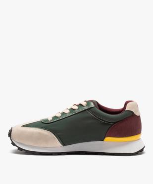 Baskets garçon retro running colorées - Camps United vue3 - CAMPS UNITED - GEMO
