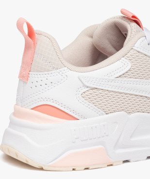 Baskets femme dessus en mesh tricolore style running - Puma vue6 - PUMA - GEMO