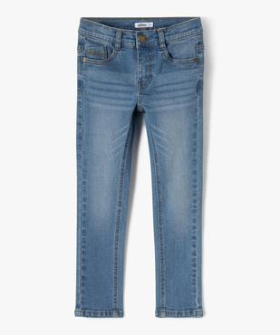 Jean coupe skinny extensible 5 poches garçon vue1 - GEMO 4G GARCON - GEMO