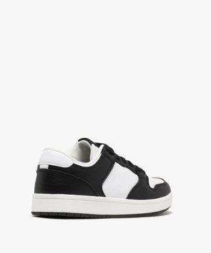Baskets basses bicolores et grainées femme - Camps United vue4 - CAMPS GEMO FOR GOOD - GEMO