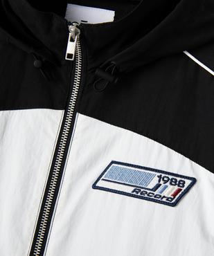 Blouson coupe-vent imperméable à capuche garçon vue4 - GEMO (JUNIOR) - GEMO