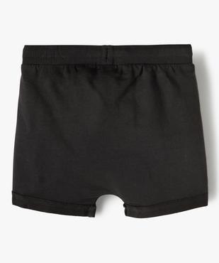 Short bébé garçon avec poche kangourou vue3 - GEMO 4G BEBE - GEMO
