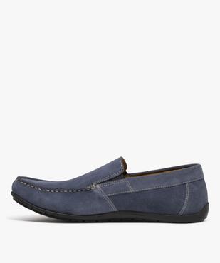 Mocassins en cuir suédé à semelle souple homme - Pierre Cardin vue4 - PIERRE CARDIN DIFFUSION - GEMO