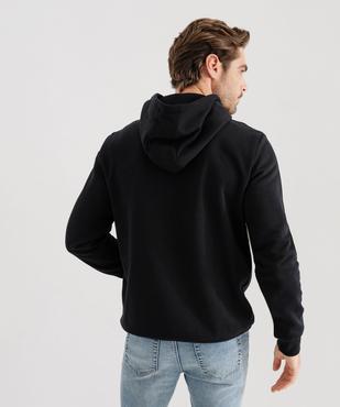 Sweat à capuche en molleton imprimé homme vue3 - GEMO (HOMME) - GEMO