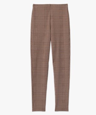 Leggings femme à motif tartan vue4 - GEMO(FEMME PAP) - GEMO