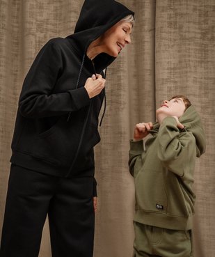 Sweat à capuche molletonné garçon vue4 - GEMO (ENFANT) - GEMO