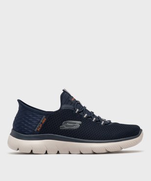 Baskets Slip-ins Summits en toile homme - Skechers vue1 - SKECHERS - GEMO