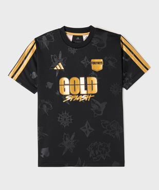 Tee-shirt manches courtes avec motifs et inscriptions garçon - Adidas x Fortnite vue2 - ADIDAS - GEMO