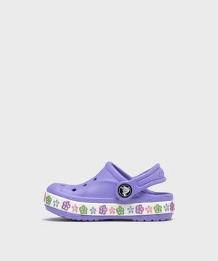 Sabots souples fille Baya Band Flowers - Crocs vue3 - CROCS - GEMO