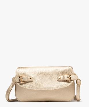 Sac besace forme pochette en toile pailletée femme vue1 - GEMO (ACCESS) - GEMO