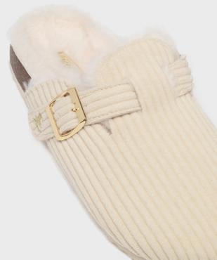 Chaussons mules avec doublure chaude femme - LuluCastagnette vue6 - LULUCASTAGNETTE - GEMO