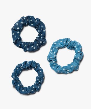 Chouchous cheveux fille à motifs étoiles (lot de 3) vue1 - GEMO (ACCESS) - GEMO