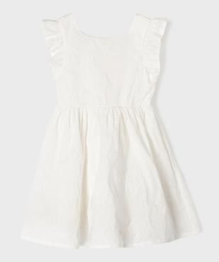 Robe de cérémonie avec jupon en tulle fille vue1 - GEMO (ENFANT) - GEMO