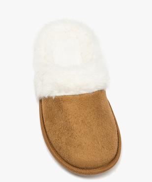 Chaussons femme mules plates à doublure douce vue5 - GEMO(HOMWR FEM) - GEMO