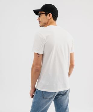 Tee-shirt manches courtes en coton imprimé homme vue3 - GEMO (HOMME) - GEMO