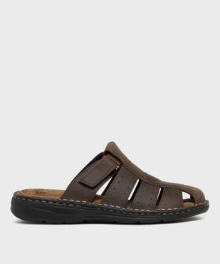 Mules confort dessus et semelle intérieure cuir homme - G'Flex vue1 - G'FLEX GEMO FOR GOOD - GEMO