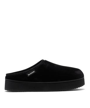 Chaussons sabot en velours sur semelle plateforme femme - Isotoner vue1 - ISOTONER - GEMO