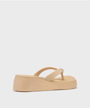 Tongs à talon compensé femme - Havainas vue4 - HAVAIANAS - GEMO