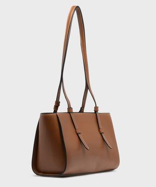 Sac à main zippé à grandes anses femme vue2 - GEMO (ACCESS) - GEMO