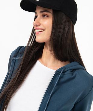 Sweat zippé à capuche femme vue2 - GEMO(FEMME PAP) - GEMO