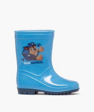 Bottes de pluie garçon à semelle crantée - Pat'Patrouille vue1 - PAT PATROUILLE - GEMO