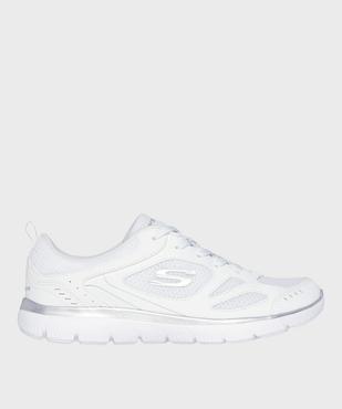 Baskets basses running en mesh avec semelle à mémoire de forme femme - Skechers vue1 - SKECHERS - GEMO