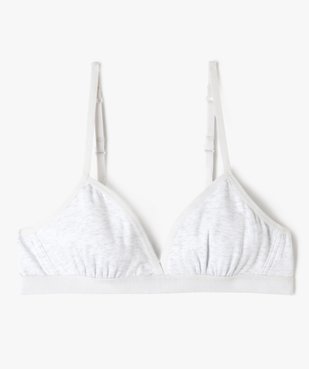 Soutien-gorge triangle à fines bretelles fille vue1 - GEMO 4G FILLE - GEMO