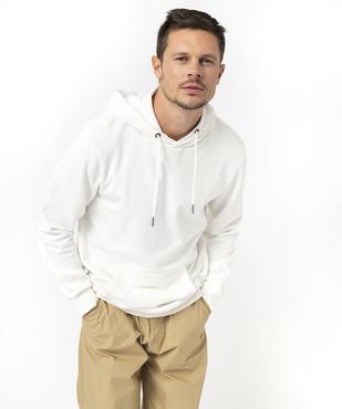 Sweat à capuche non molletonné homme vue2 - GEMO (HOMME) - GEMO