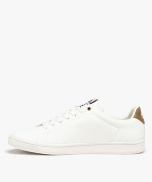 Baskets homme unies à lacets – Ellesse Monaco vue3 - ELLESSE - GEMO