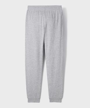 Pantalon de jogging avec intérieur molletonné garçon vue9 - GEMO (JUNIOR) - GEMO