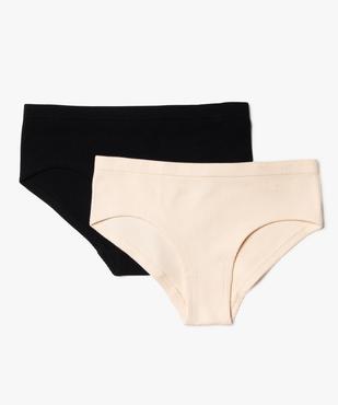 Culotte en maille côtelée fille (lot de 2) vue1 - GEMO (JUNIOR) - GEMO