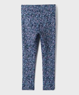 Legging de sport imprimé fille vue5 - GEMO 4G FILLE - GEMO