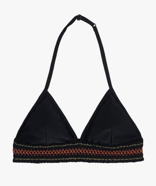 Haut de maillot de bain fille forme triangle vue1 - GEMO (JUNIOR) - GEMO