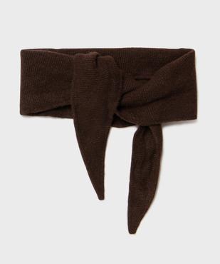 Echarpe en maille forme bandana femme vue1 - GEMO (ACCESS) - GEMO