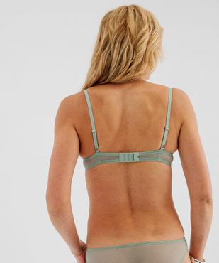 Soutien-gorge corbeille en dentelle à armatures vue4 - GEMO(HOMWR FEM) - GEMO
