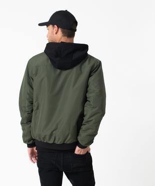 Blouson zippé style bombers homme vue6 - GEMO 4G HOMME - GEMO