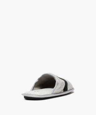 Chaussons homme mules « Sportif du dimanche » – Gemo x Les Vilains Garçons vue5 - VILAINES FILLES - GEMO