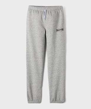 Pantalon de jogging avec taille ajustable garçon - Champion vue1 - CHAMPION USA - GEMO
