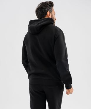 Sweat à capuche en molleton doux homme vue4 - GEMO 4G HOMME - GEMO