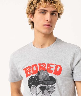 Tee-shirt homme imprimé à manches courtes - Bored of Directors vue2 - BORED DIRECTORS - GEMO