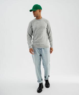 Pull en laine à manches raglan homme vue4 - GEMO (HOMME) - GEMO