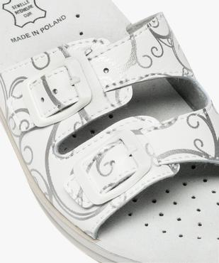Mules femme confort avec brides à boucles - Cloggy vue6 - GEMO (EQUIPT) - GEMO
