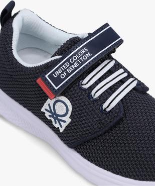 Baskets garçon running dessus maille unie - Benetton vue6 - BENETTON - GEMO