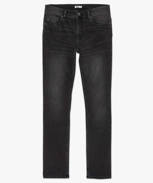 Jean homme coupe Straight légèrement délavé vue4 - GEMO 4G HOMME - GEMO