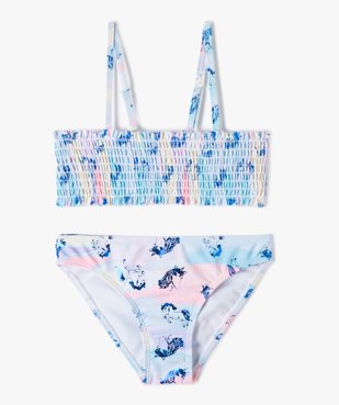Maillot de bain fille à motifs licornes pailletés vue1 - GEMO (ENFANT) - GEMO